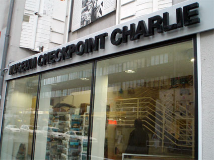 Facade of the Checkpoint Charlie Museum