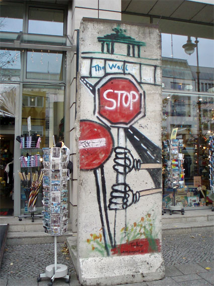 Section of The Wall by the Store