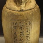 Canopic Jar with Human Head