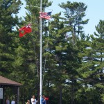 Flags Flying