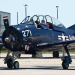 T-28 Trojan Taxiing In