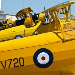 Trio of Yellow Planes