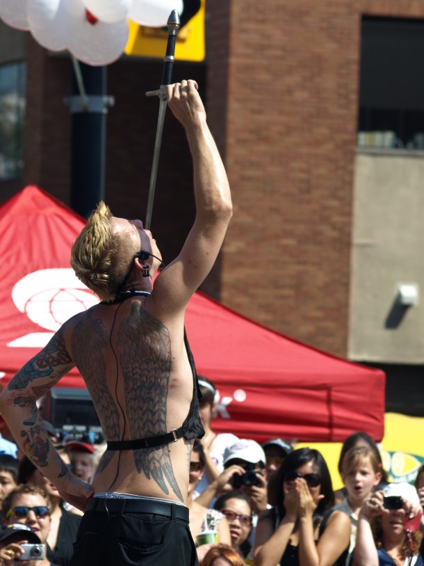 Buskerfest: Sword Swallower