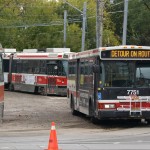 Scotiabank Toronto Waterfront Marathon - TTC Bus: Detour on Route
