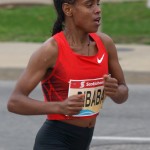 Scotiabank Toronto Waterfront Marathon - Dibaba Coming into The Beaches