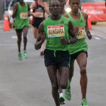 Scotiabank Toronto Waterfront Marathon - Mungara at the Front of the Pack Entering The Beaches 1