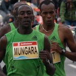 Scotiabank Toronto Waterfront Marathon - Mungara at the Front of the Pack Entering The Beaches 2