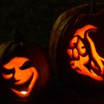 East Lynn Park Pumpkin Parade: Face and Ghost