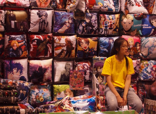Fan Expo: Anime Pillow Vendor