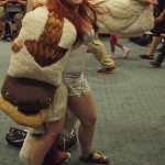 Fan Expo: Avatar Cosplayer Dancing