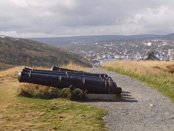 Old Cannons by Queen's Battery