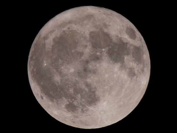 Full Moon (Shot Using "Bigma" 500mm Lens)