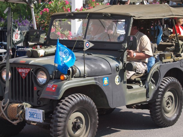 Warrior's Day Parade 2013: 1950s UN Jeep