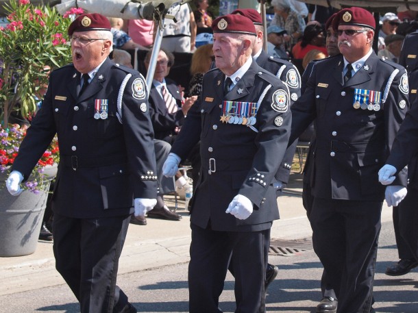 Warrior's Day Parade 2013-Toronto Police Military Veterans