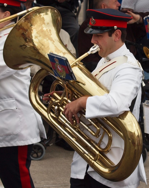 Marching Tuba Player