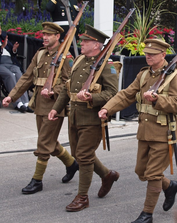 Warrior's Day Parade - WWI Infantry Re-enactors