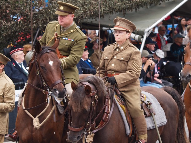 Warrior's Day Parade - WWI Mounted Re-enactors