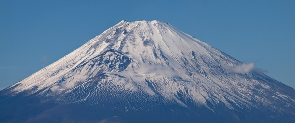 Top of Mt Fuji