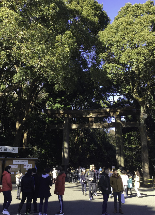 Entrance to Meiji Shrine