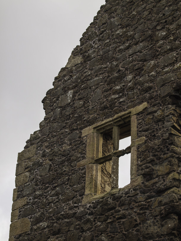 Manor Window, Dunluce Castle